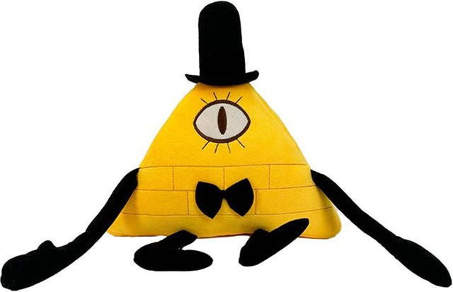Gravity Falls Bill Cipher Plüschtier, Stoffpuppe, Gelb - Bild 1