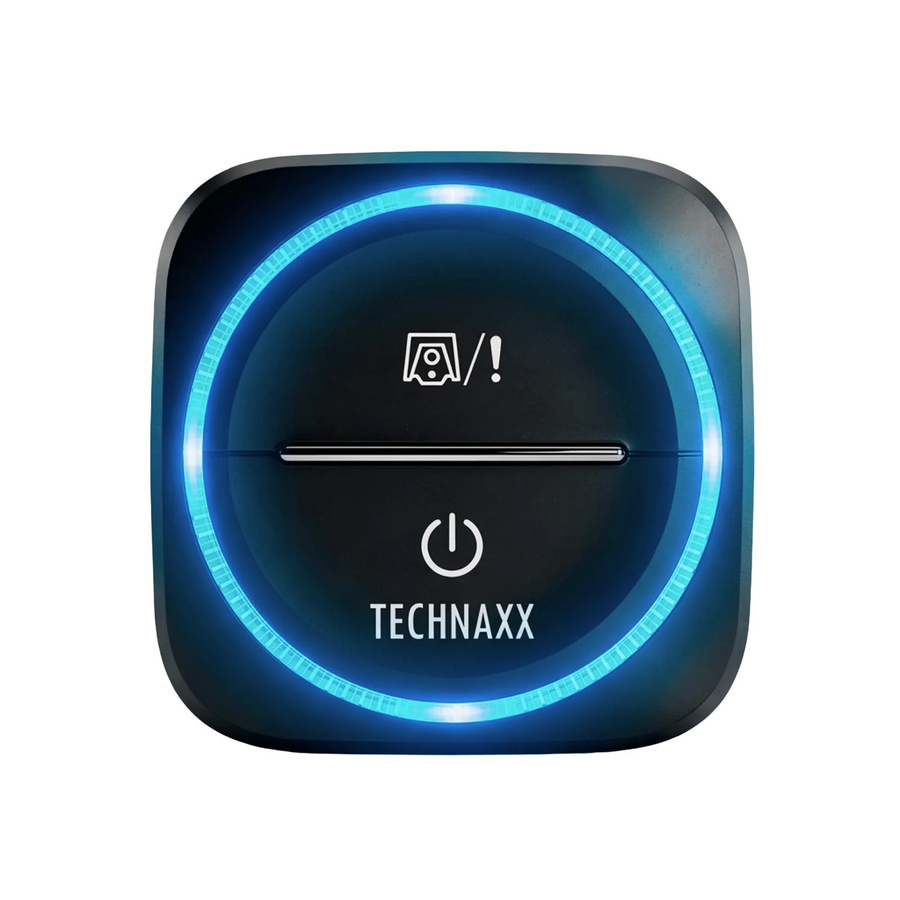 Technaxx Secure Drive Mini TX-387 Straßenverkehrswarner in Schwarz mit USB-C - Bild 3