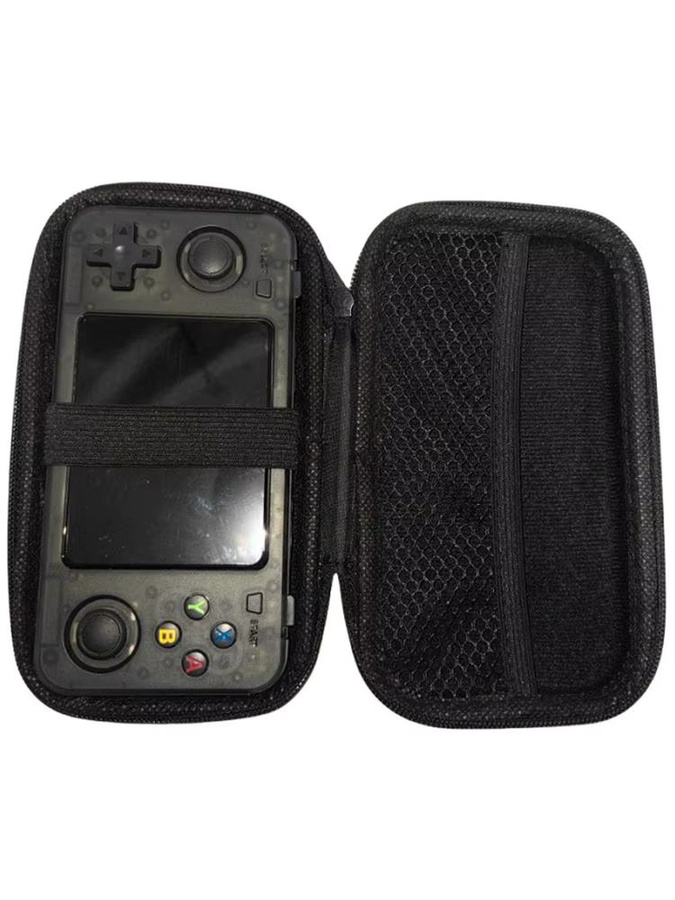 BOYTOM Tragetasche für R36H Handheld Spielkonsole, Schutzhülle mit Reißverschluss, Schwarz - Bild 6