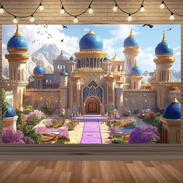 VIKAMA Eid al Fitr Party-Hintergrund Banner mit orientalischem Design in Multicolour - Bild 1