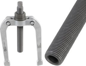 BGS Spindel-Abzieher 7710-1 in Silber, max. 125 mm - Bild 1