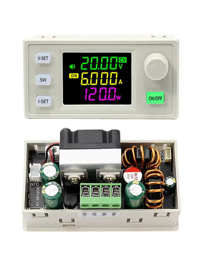 Gaqqee CNC DC Aufwärts- und Abwärtswandler Einstellbares DC6-36V Netzteil Solar-Lademodul 60W/120W - Bild 5