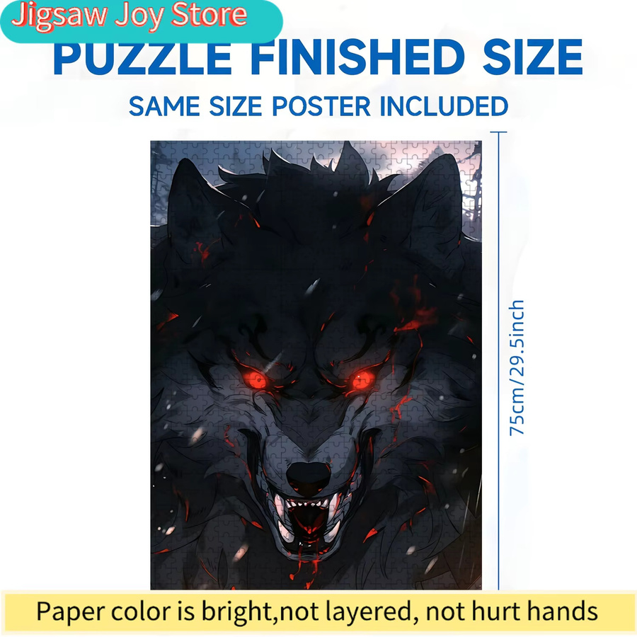 Porta Wolf King Puzzle, 1.000 Teile - Bild 2