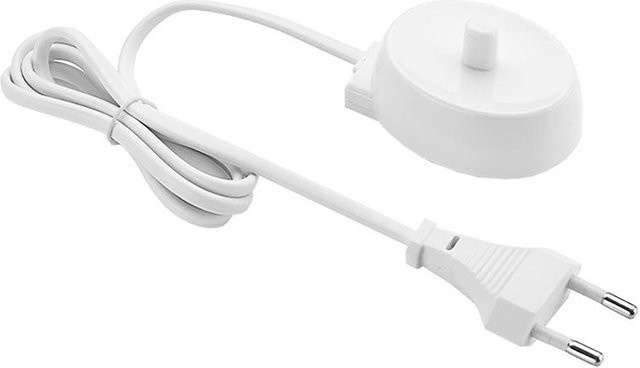 Elektrisches Ladegerät und Ständer für Braun Oral B Zahnbürsten D12 D20 in Weiß mit EU-Stecker - Bild 1