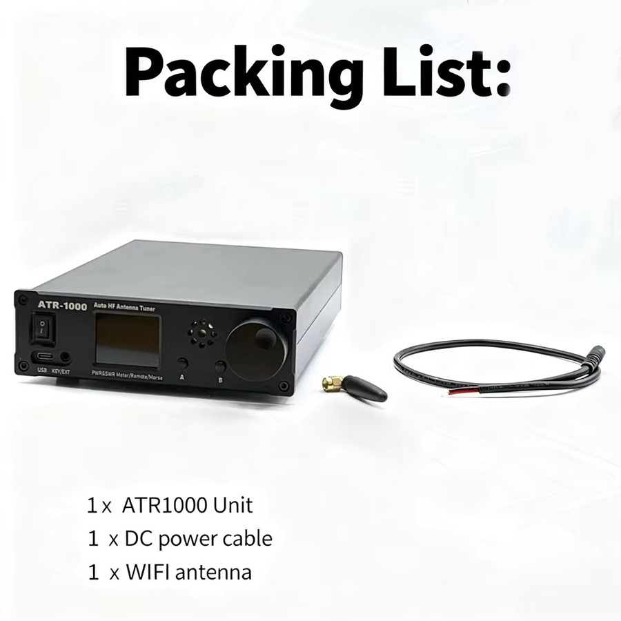 Surecom ATR-1000 Automatischer Antennentuner 1000W 1,8-30MHz in Schwarz für YAESU ICOM Kenwood Funkgeräte - Bild 5