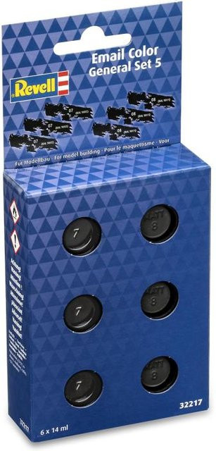 Revell Email Color - General Set 5, 6-teiliges Set, Glänzend/Matt - Bild 1