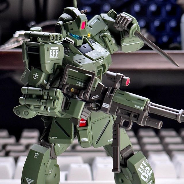 TAKARA TOMY XFS HG Rgm-79s Gm Spartan, Assembly Model Kit, 1:144 Scale, Actionfigur - Bild 1