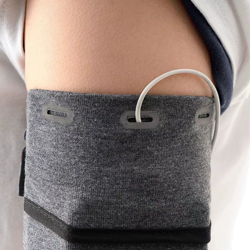 XMSJ Armband Handytasche für Laufsport und Jogging in Grau - Bild 3