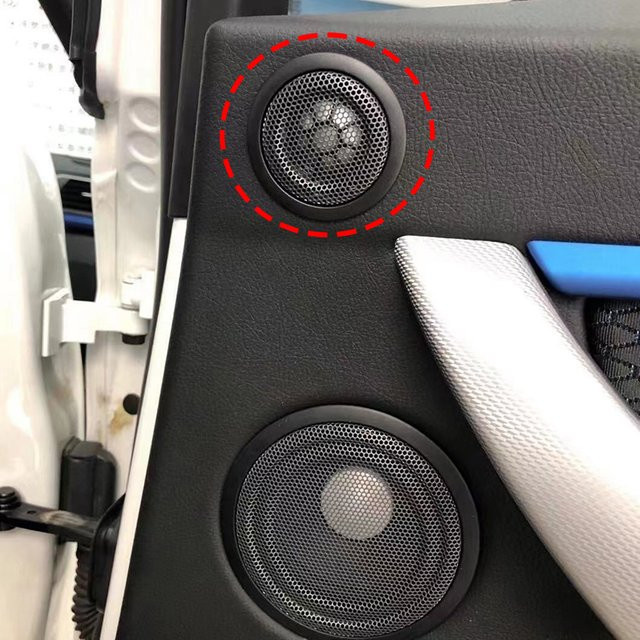 Hochtöner Abdeckung für BMW F30 F31 F32 F33 F34 F48 F36 F80 F39 X1 X2 3 GT 2 4 in Schwarz - Bild 1