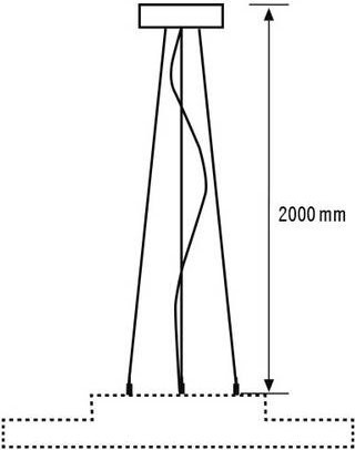ESYLUX Befestigungsset EO10850578 für abgehängte Decken, transparent - Bild 1