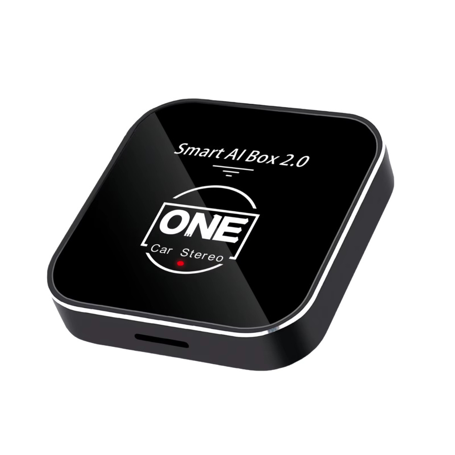 OneCarStereo 3-in-1 Smart AI Box 2.0 Kabelloser Android Auto Adapter mit YouTube und Netflix in Schwarz, erweiterbar auf 256GB - Bild 4