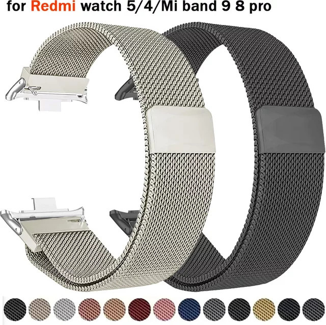 CAOWTAN Uhrenarmband Milanaise, Edelstahl, Unisex - Bild 1