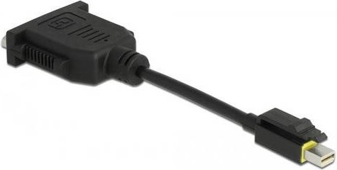 Delock 65979 Mini-DisplayPort auf DVI Adapter Schwarz 0,15 m - Bild 1