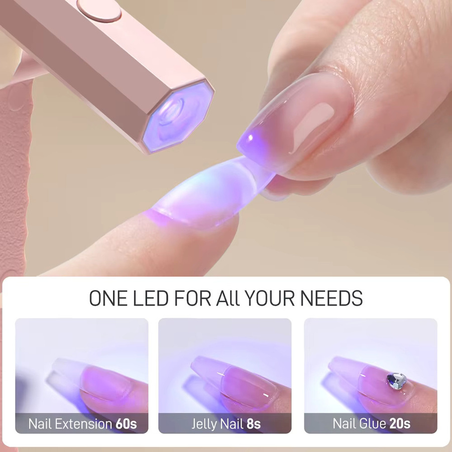 LULAA Akku-Nagellampe mit LCD-Display, Unisex - Bild 2