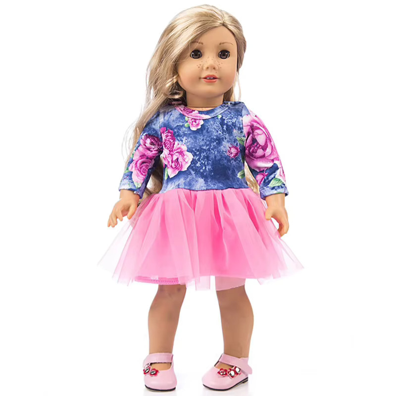 dearbei Mädchenpuppenkleid, Zubehör, Bunt / Mehrfarbig, Plüsch / Textil - Bild 2