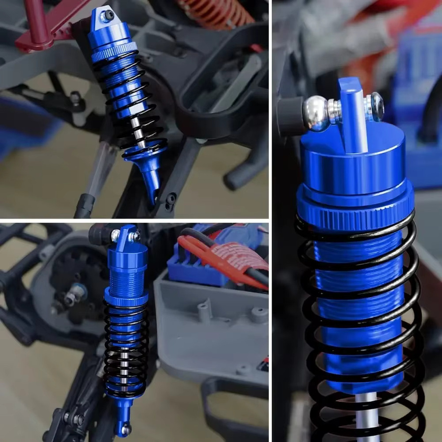 Traxxas E-Maxx Vollmetall-Stoßdämpfer Vorne & Hinten, Zubehör - Bild 3