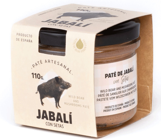 Don Gastronom Paté vom Wildschwein mit Champignons 110 g - Bild 1