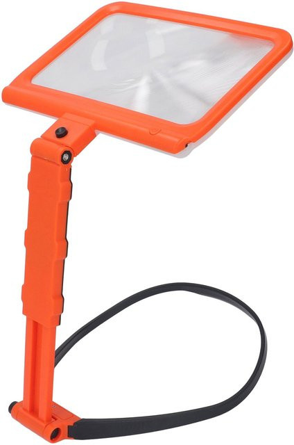 Koogeelife Umhängelupe, mit 48 LEDs, orange - Bild 1