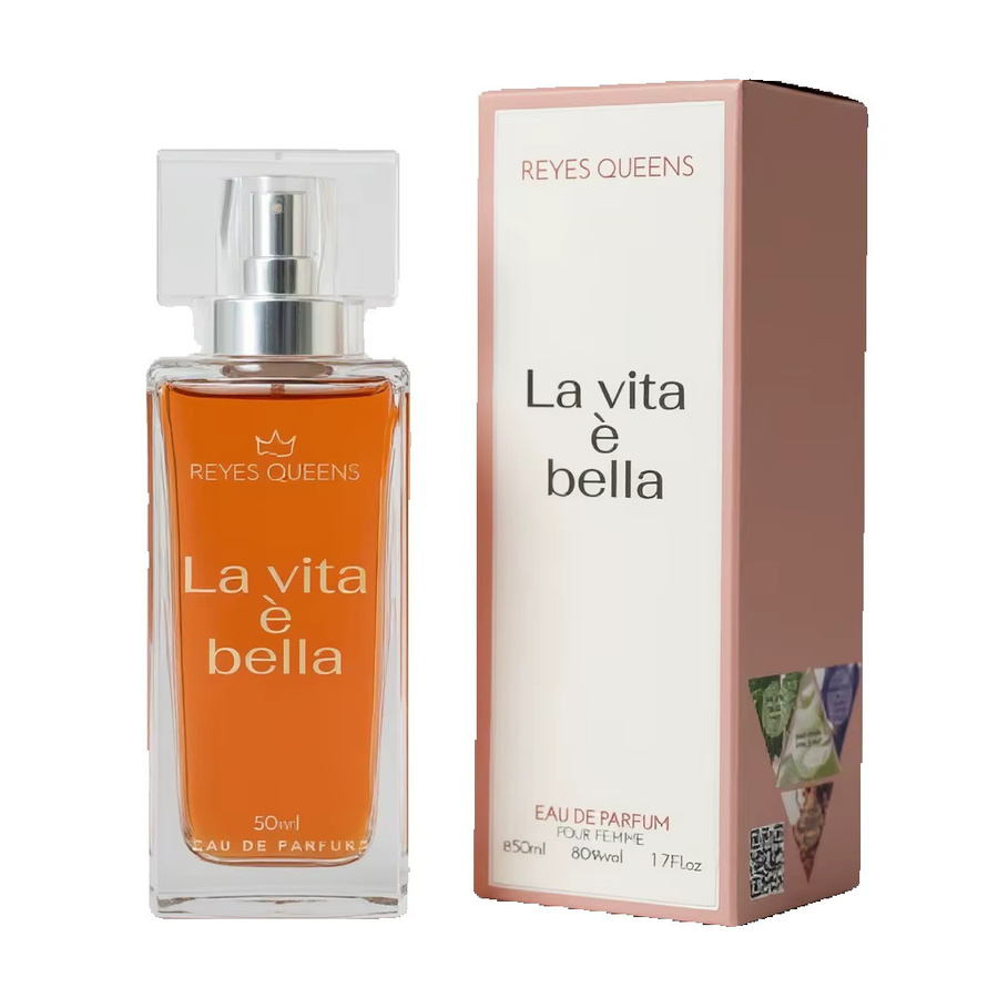 Reyes Queens Life Is Beautiful Eau de Parfum, 50 ml, Damen, Vanille, Blumig - Bild 3