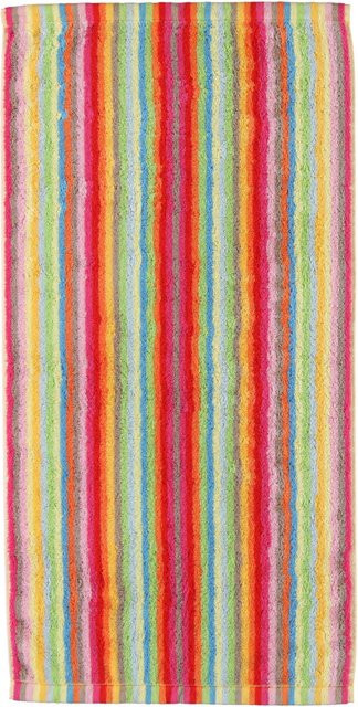 Handtuch cawo LIFESTYLE Streifen Multicolour aus Baumwolle - Bild 1