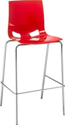 Barhocker Fondo von NowyStyl in Rot - Bild 1