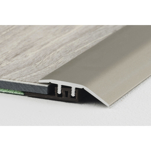 CARL PRINZ Anpassungsprofil PROFI-DESIGN aus Aluminium in Silber, B: 3,4 cm, H: 0,6 cm, mit verdeckter Befestigung - Bild 2