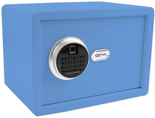 Olympia 7104 Gosafe 120FP Tresor mit Fingerabdruckschloss, Zahlenschloss und Schlüsselschloss in Blau/Mehrfarbig - Bild 1