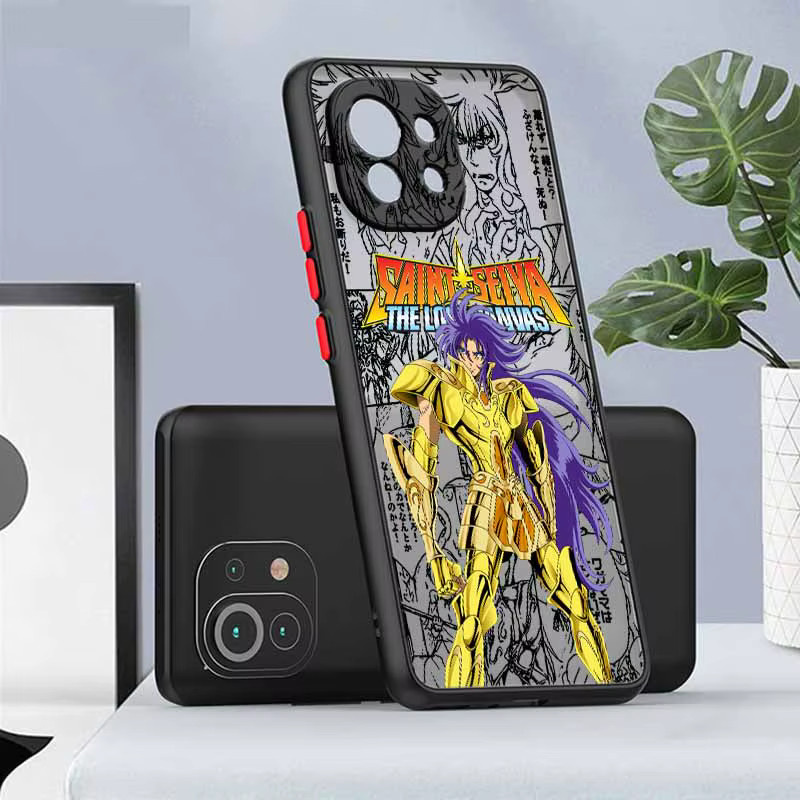 Saint Seiya Anime Handyhülle für Xiaomi und POCO Modelle, mattiert und transparent, mehrfarbig - Bild 3