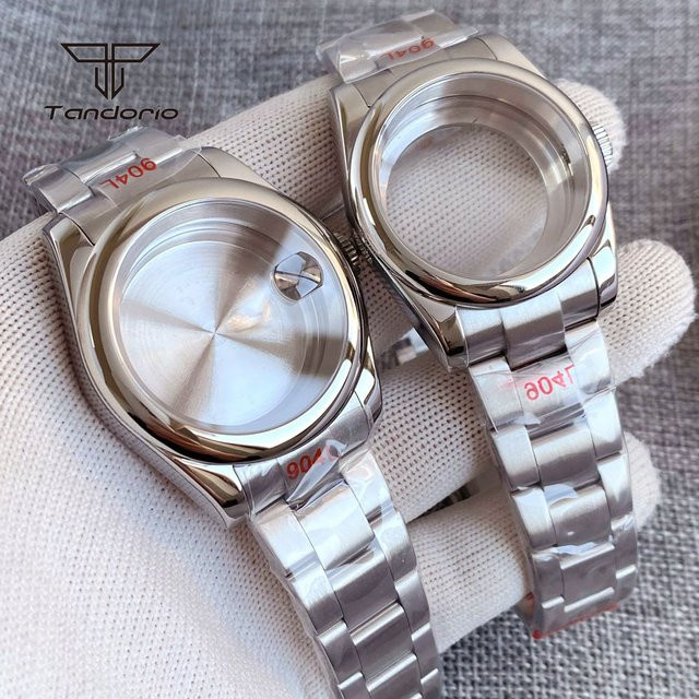 tandorio Armbanduhr Edelstahl, Silber, Automatik, Unisex - Bild 1