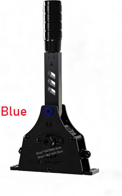 SXP Sequenzieller Schalthebel mit Handbremse für PC via USB, kompatibel mit Fanatec, MOZA und Simagic, Schwarz - Bild 1