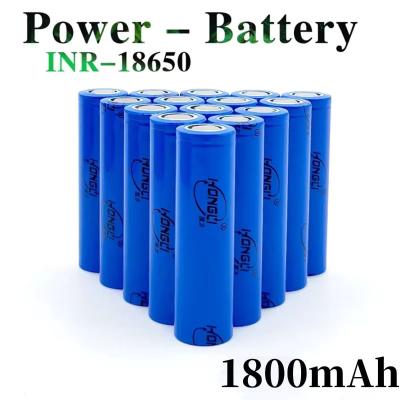 Koonenda 18650 Li-Ionen-Akku 3,7 V 1800 mAh in Blau für Elektrowerkzeuge, Taschenlampen und Spielzeug - Bild 2