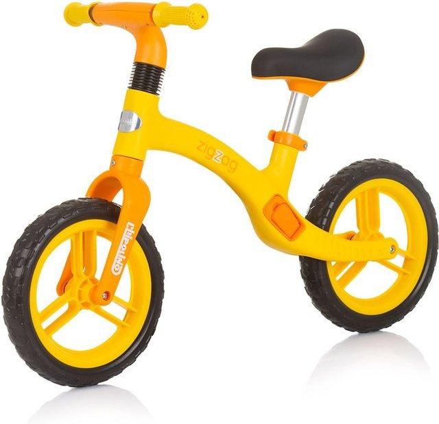Chipolino Zig Zag Laufrad 12 Zoll gelb ab 3 Jahren mit EVA-Reifen - Bild 1