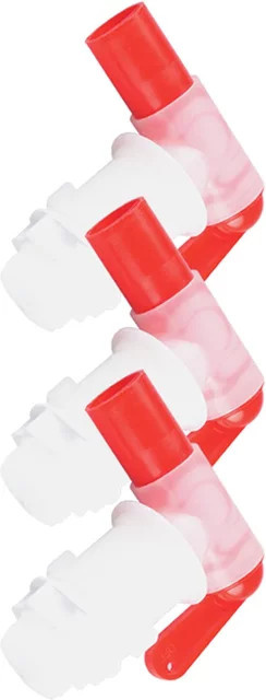 Vibratite Gartenwasserhahn für Pflanzennährlösungen aus Kunststoff, Rot, 26 mm - Bild 1