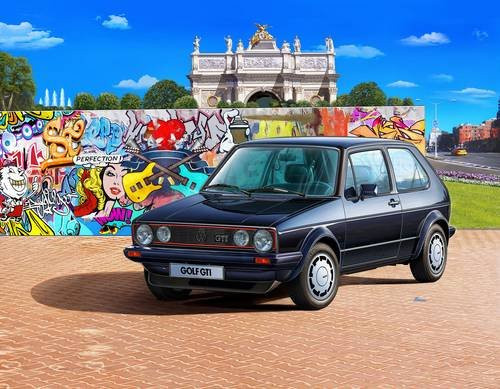 Revell Volkswagen Golf GTI Pirelli Automodell Bausatz 1:24 Grau - Bild 1