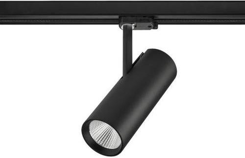 Brumberg Hochvolt-Schienensystem-Leuchte aus Aluminium in Weiß, dimmbar und verstellbar - Bild 1