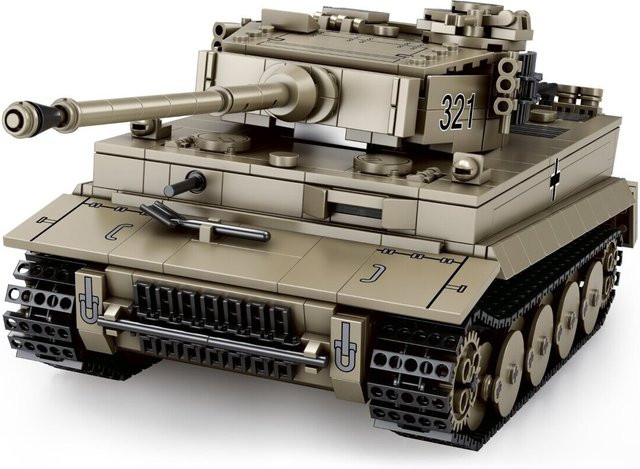 Reobrix 77035 Type 59 Kettenfahrzeug Klemmbaustein Set 748 Teile ab 14 - Bild 1