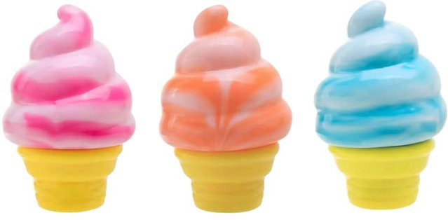 Nee-Doh Nice Cream Cone, Eiscreme-förmiges Fidget Spielzeug, Sensorischer Stressabbauer - Bild 1