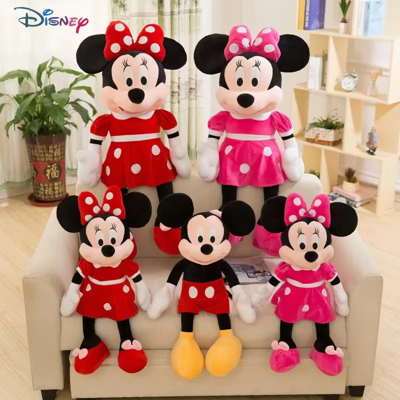 Disney Mickey Minnie Maus Plüschtiere, 35cm, Rot Rosa - Bild 2