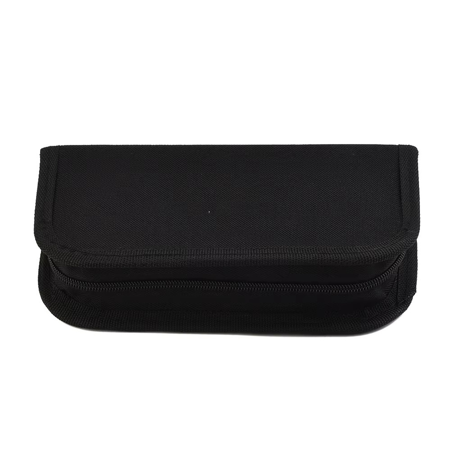 Vibratite Werkzeugtasche aus Oxford-Gewebe in Schwarz, wasserdichte Utility-Tasche für Elektriker und Reparaturarbeiten, B/T/H: 24,0 x 20,5 x 10,0 cm - Bild 3