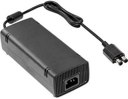 Akyga AK-PD-13 Netzteil für Xbox 360 Slim in Schwarz - Bild 1