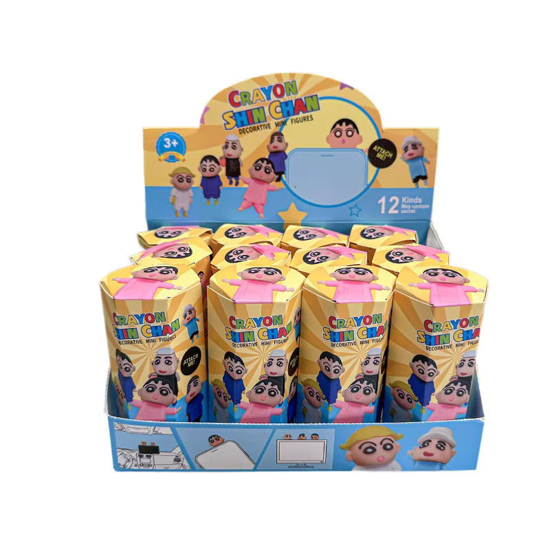 Bandai Crayon Shin Chan Blind Box, Mini-Figuren, 12 Arten, ab 3 Jahren - Bild 2