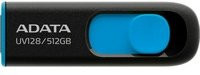 ADATA UV128 USB-Stick 512 GB USB-A in Schwarz und Blau - Bild 1