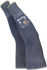 aTG Armstulpe MaxiCut Ultra in Blau, Größe XL, schnittfest nach EN 388, 45 cm - Bild 1