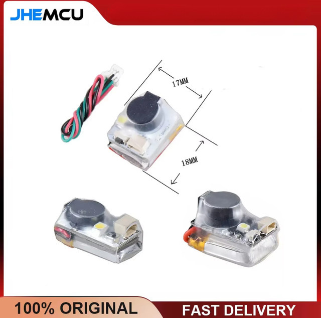 Finder JHE20B JHE42B JHE42B_S Super Lauter Buzzer Tracker mit LED-Alarm für FPV Racing Drone Flight Controller 5V - Bild 1