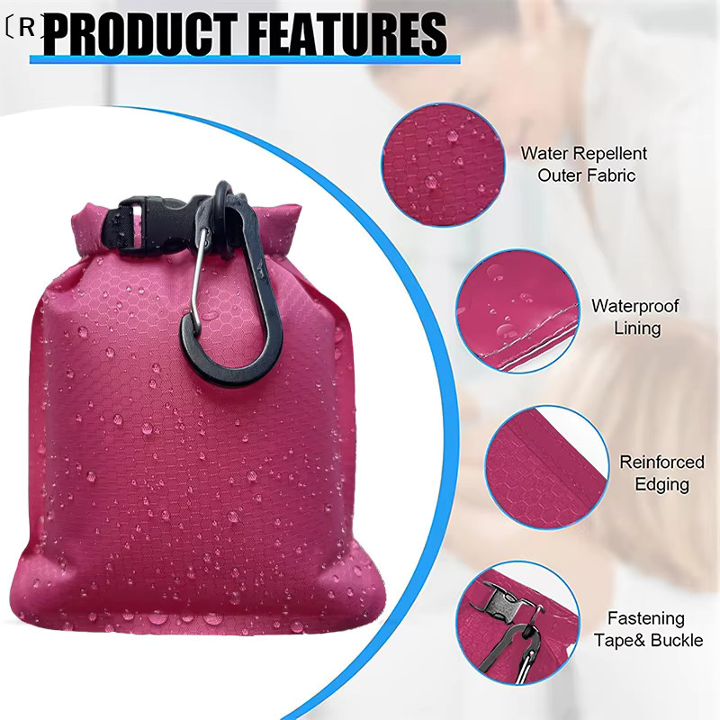 egahR SigurSoap Seifenhalter Pink, wasserdichter Seifenbehälter aus Kunststoff für Reise und Outdoor - Bild 3