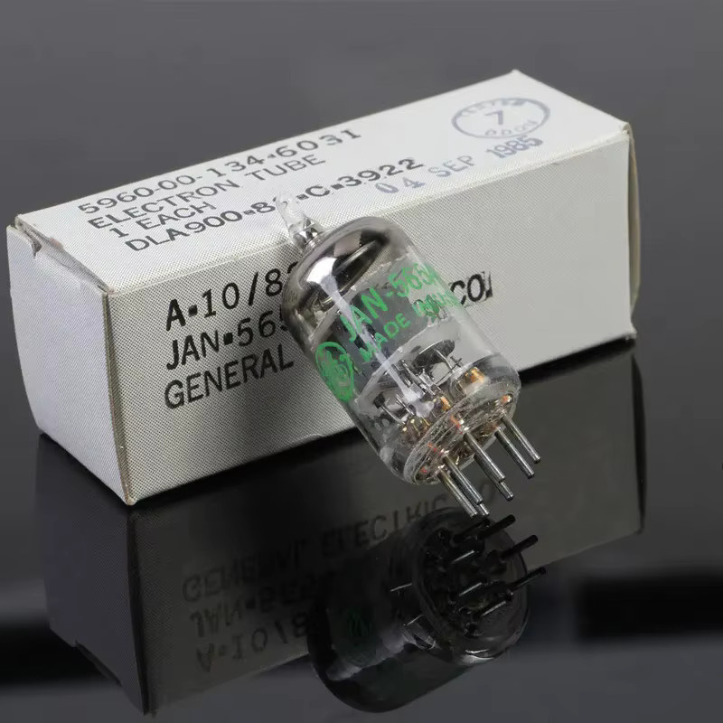 Creadvent 5654w Vakuumröhren Paar für Audio-Vorverstärker, 2 Stück, transparent - Bild 5
