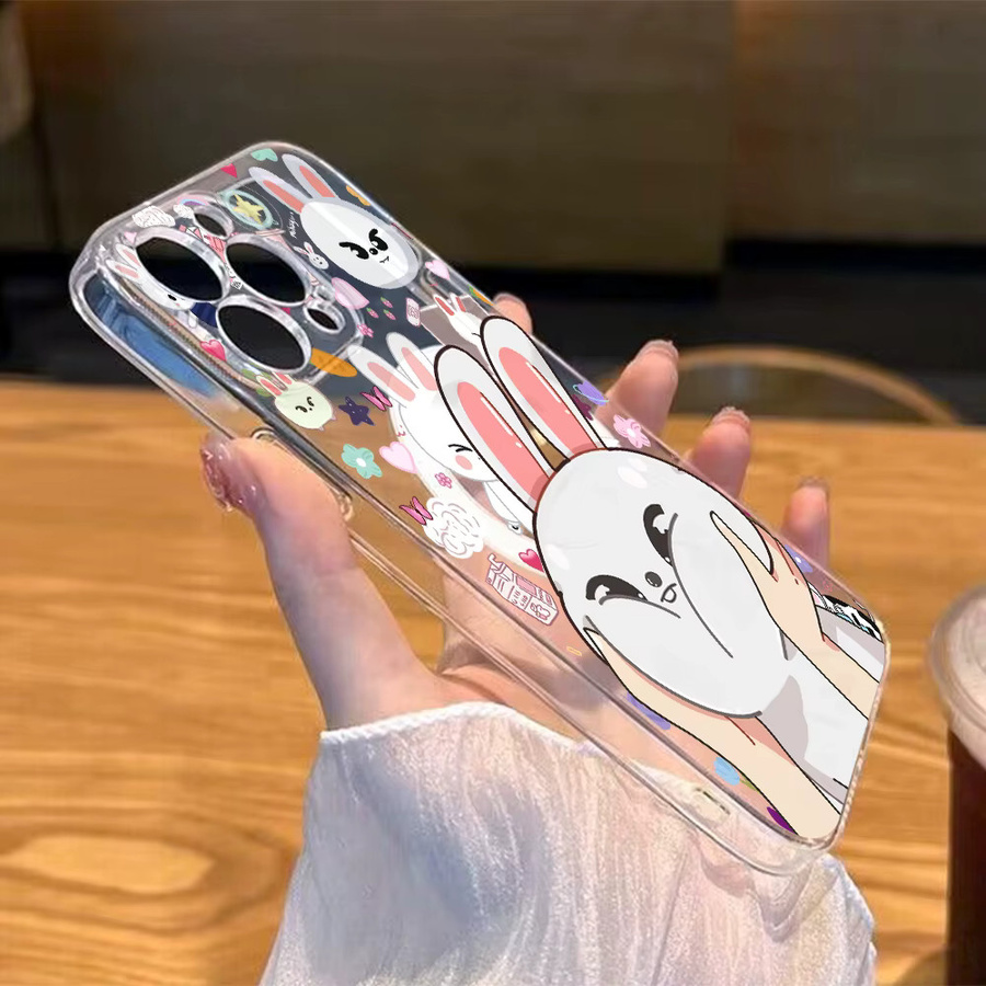 Potdemiel Cartoon K-Kids Strays MagSafe Magnetische Handyhülle für iPhone 17 Air 16 15 14 Plus 13 12 11 Pro Max X Xs XR 8 SE, Transparent - Bild 5