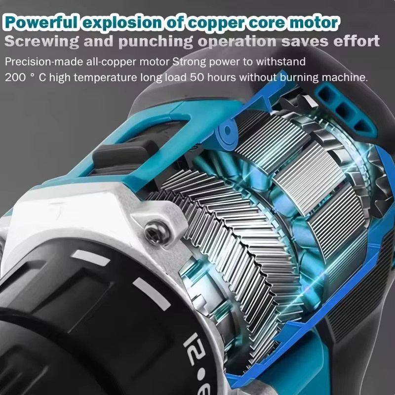 Makita DDF487 Akku-Bohrschrauber 18V mit bürstenlosem Motor aus der LXT Serie - Bild 3