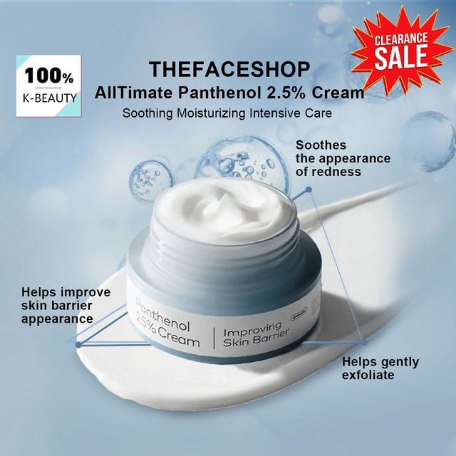 THE FACE SHOP Alltimate Panthenol 2,5% Creme, 50 ml, Unisex - Bild 1