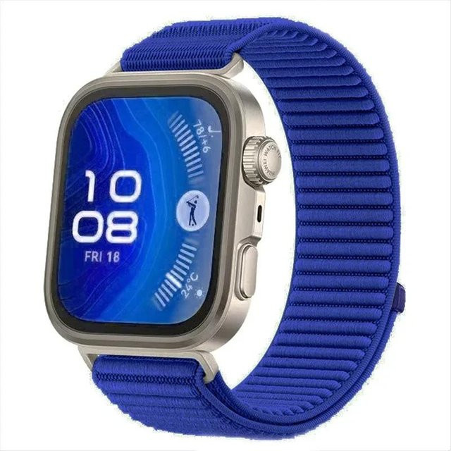 Uhrenarmband Textil, blue, Huawei Watch Fit 4 Pro, Fit 3, Unisex - Bild 1